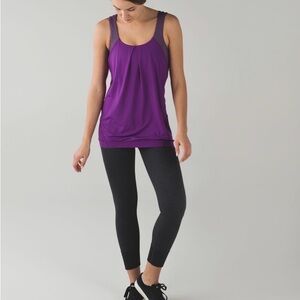 lululemon athletica Nouveau Limits Tank Top - Violet
